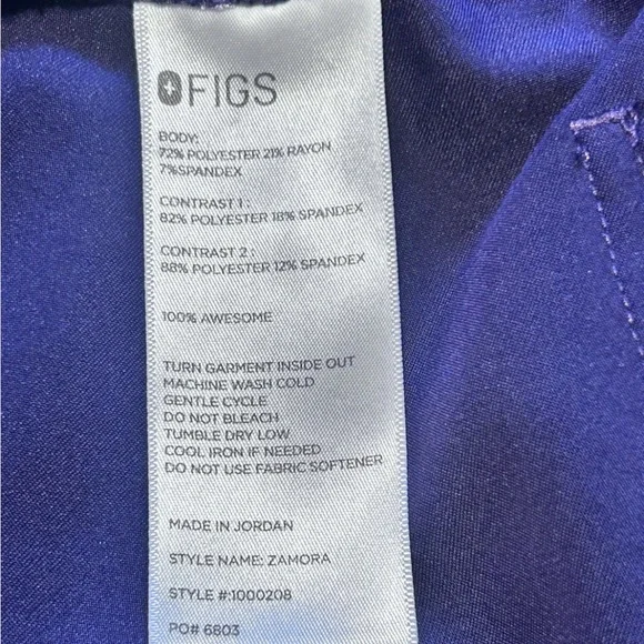 FIGS Scrub Set Zamora Jogger Catarina Top Size XXL - Picture 11 of 13